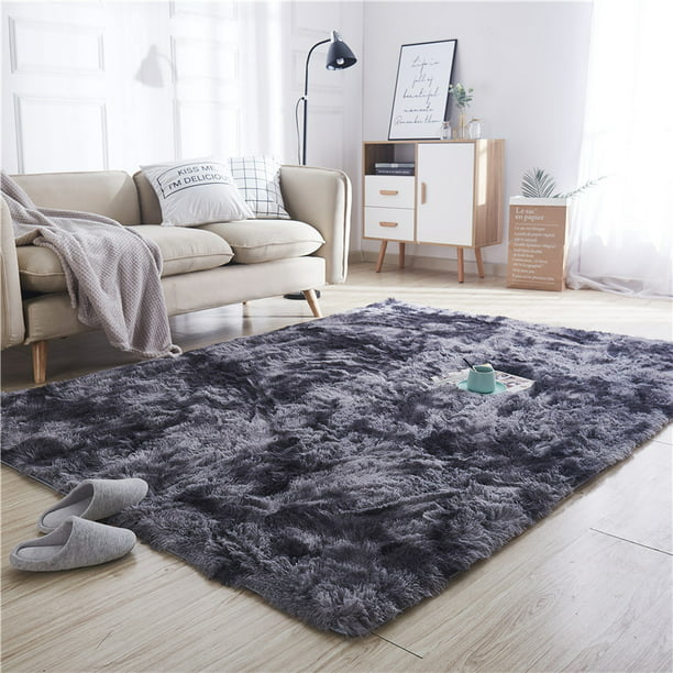 Color : White, Size : 100×200cm CarPet Soft Comfy Area Rugs for Bedroom Living Room Fluffy 